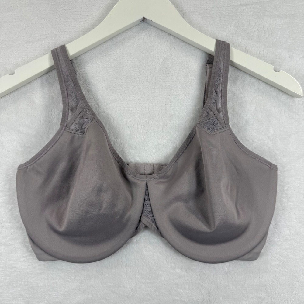 Paramour 115087 Underwire Full Coverage Unlined Bra Taupe 36DDD Mens
